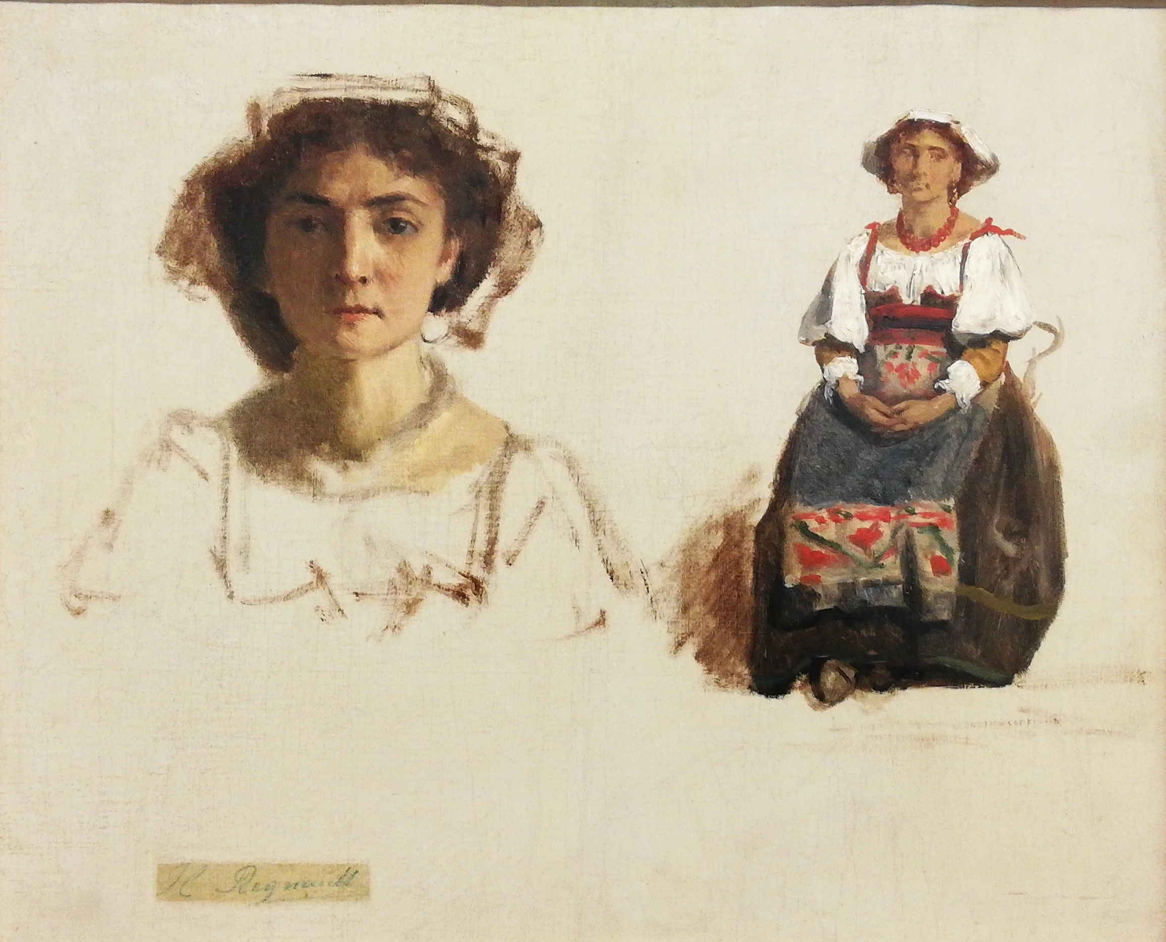 Ritratto di italiana - Musée Hébert, La Tronche